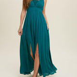 Cami Maxi Dress With Smocked Detailing - MTT Collective