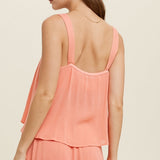 Square Neck Cami Top - MTT Collective