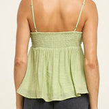 Lined Cami With Self Tie - MTT Collective