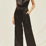 SATIN SLEEVELESS JUMPSUIT | STYLE OPTIONS - MTT Collective