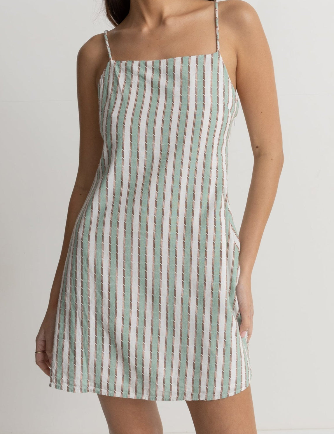 Seascape Stripe Mini Dress - MTT Collective