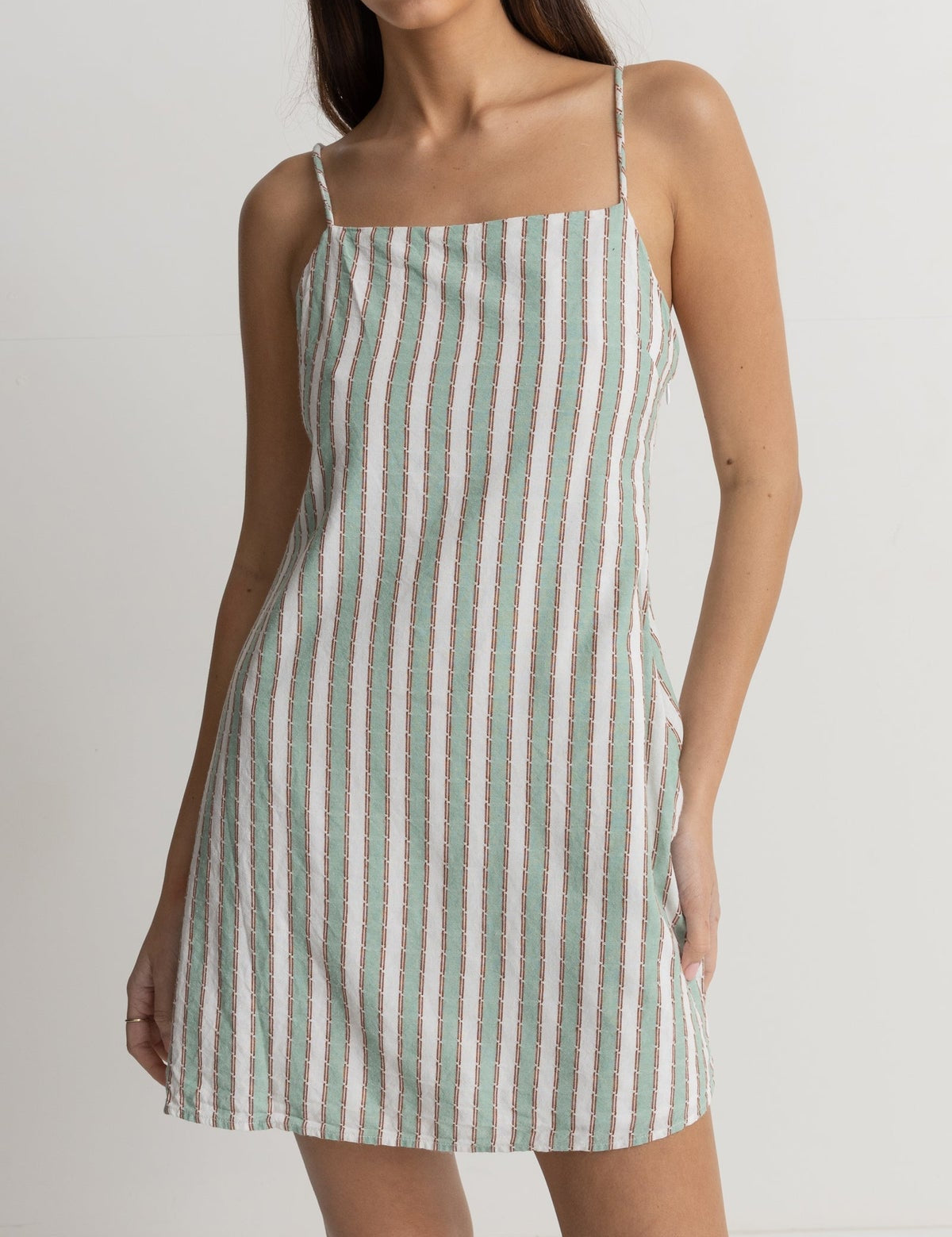 Seascape Stripe Mini Dress - MTT Collective