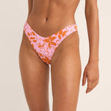 Bora Bora Floral High Cut Bottoms