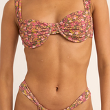 Marie Floral Soft Strap Balconette Top