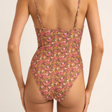 Marie Floral Classic One Piece