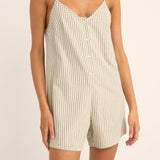 Valley Stripe Adjustable Romper