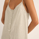 Valley Stripe Adjustable Romper