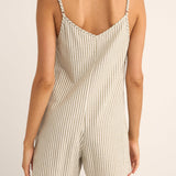 Valley Stripe Adjustable Romper