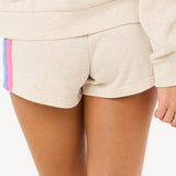 Las Dalias Colour Block Shorts