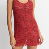 Maddie Knit Scoop Neck Mini Dress