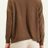 Raya Extended Shoulder Sweater