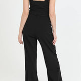 Top Notch Ruffle Strap Jumpsuit