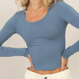 Tara Scoop Neck Top