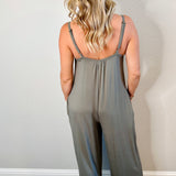 Casually Cozy Wide Leg Knit Jumpsuit - MTT Collective