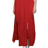 Rosa Double Slit Maxi Skirt