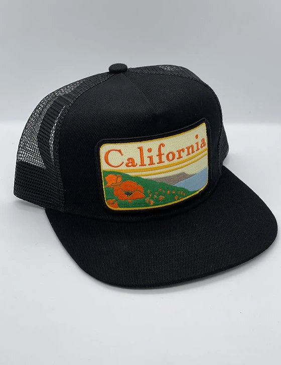 California Poppy Pocket Hat - MTT Collective