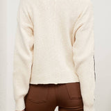 Macchiato Mock Neck Knit Pull Over