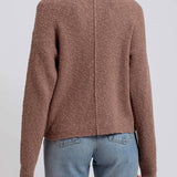 Macchiato Mock Neck Knit Pull Over