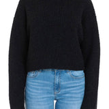 Cassidy Mock Neck Oversized Sweater