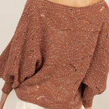 Kari Pointelle Knit Sweater