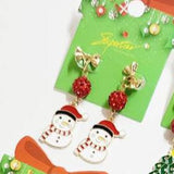 Christmas Dangle Earrings