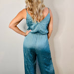 Impala Crinkle Satin Jumpsuit - MTT Collective