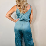 Impala Crinkle Satin Jumpsuit - MTT Collective