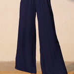 Back In Time Poly Silk Pocket Pants - MTT Collective