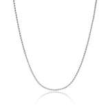 Amy Gold Stainless Steel Twisted Round Link Chain Necklace