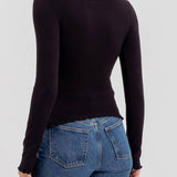 Isabelle Mock Neck Knit Top