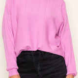 Daphne Textured Dolman Sweater