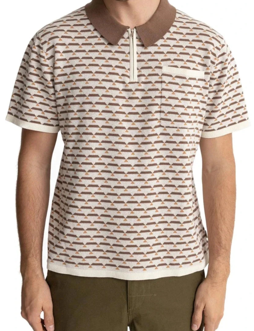 Jacquard Short Sleeve Polo - MTT Collective