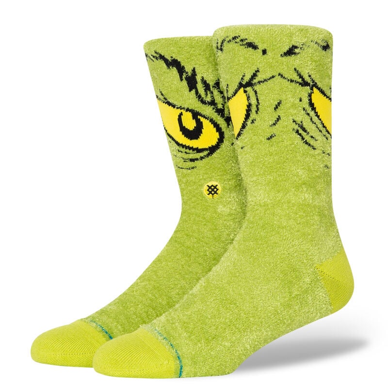 THE GRINCH X STANCE DA DA DA GRINCH COZY POLY CREW SOCKS - MTT Collective