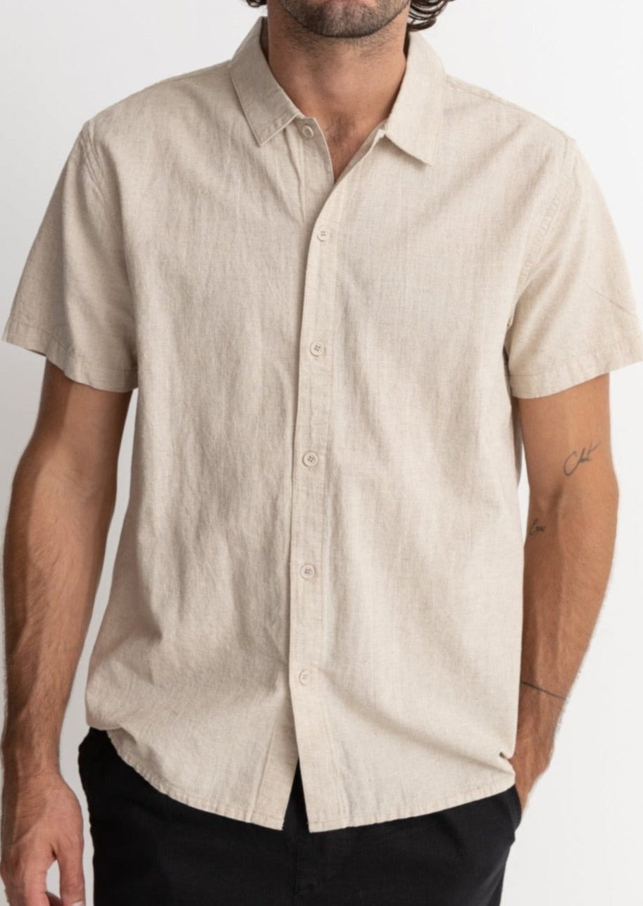 Classic Linen Short-Sleeve Shirt - MTT Collective