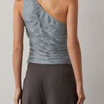 Ivy One Shoulder Mesh Top - MTT Collective