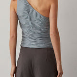 Ivy One Shoulder Mesh Top - MTT Collective