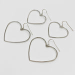 Smooth Heart Earrings - MTT Collective