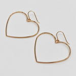 Smooth Heart Earrings - MTT Collective