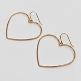 Smooth Heart Earrings - MTT Collective