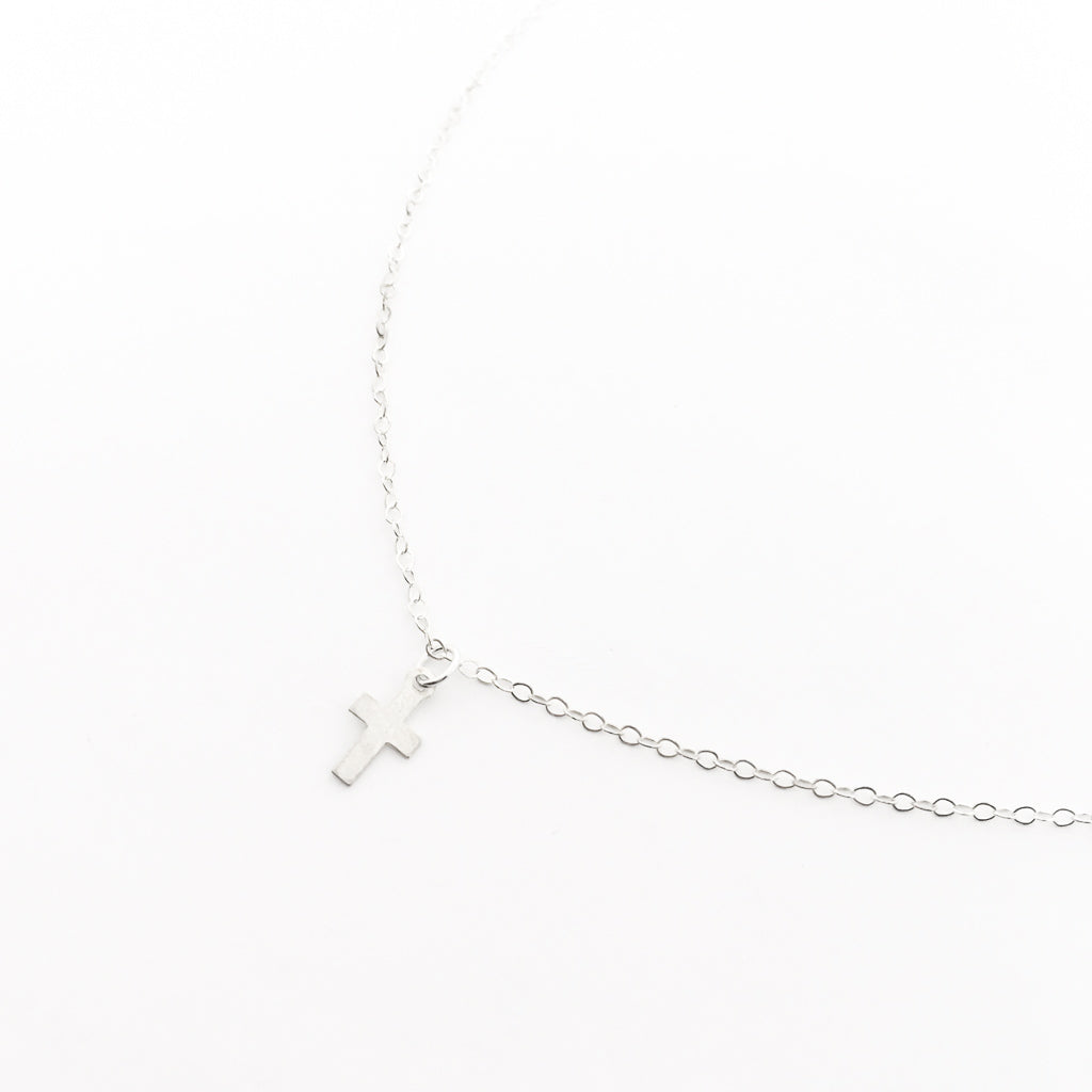 Serenity Dainty Cross Necklace - MTT Collective