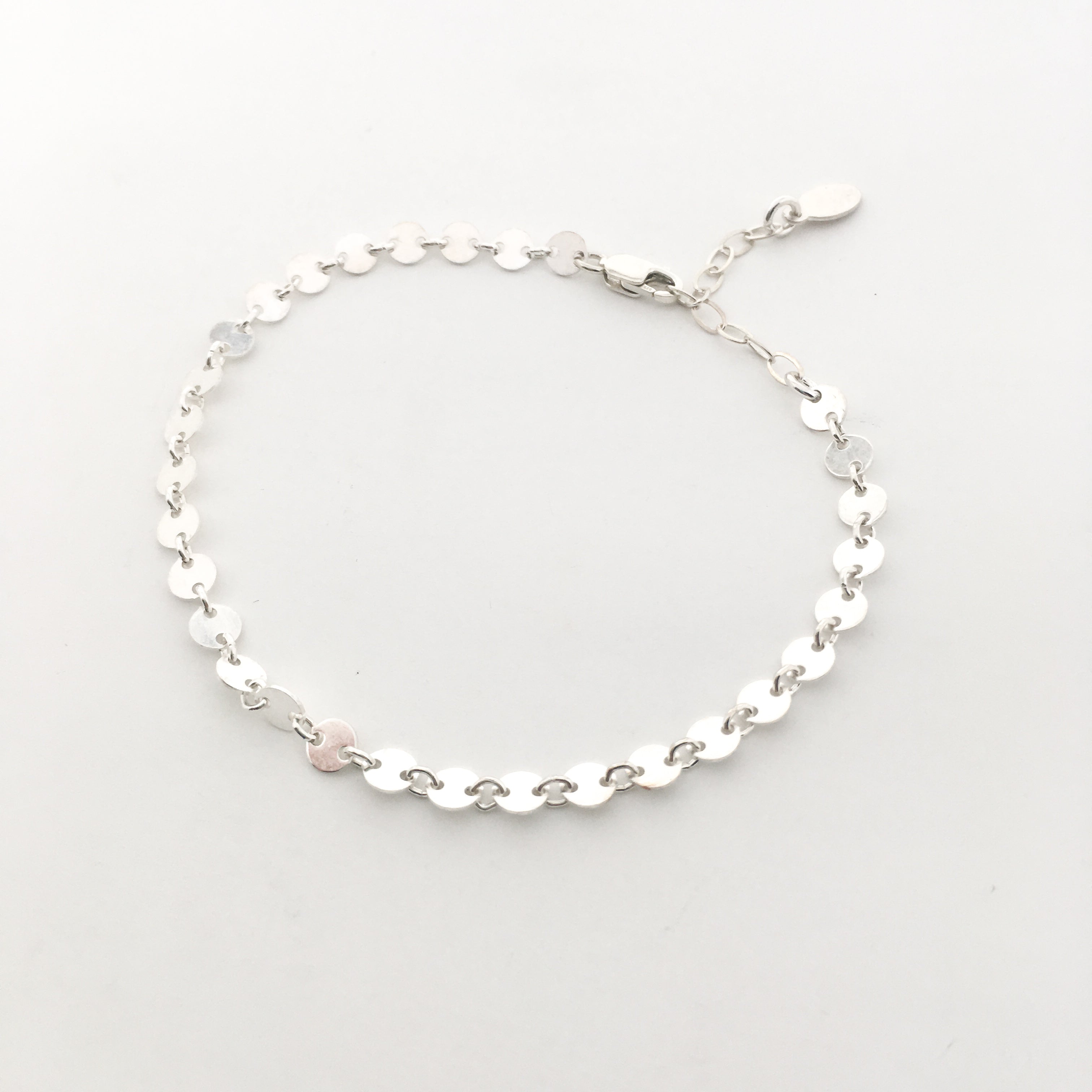 Luna Disc Chain Anklet - MTT Collective