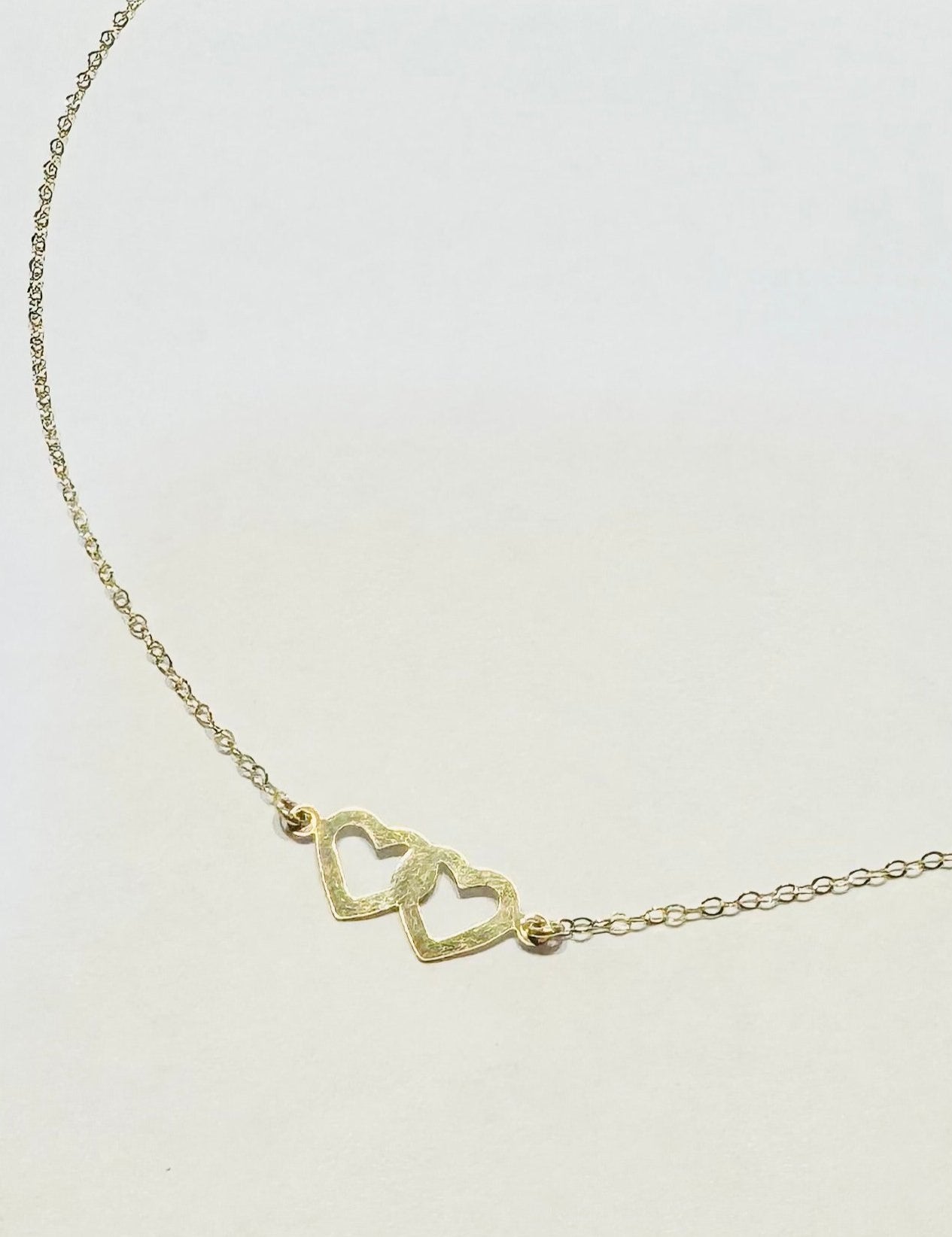 Alice Held Hearts Necklace - MTT Collective