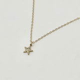 Celeste Studded Star Necklace