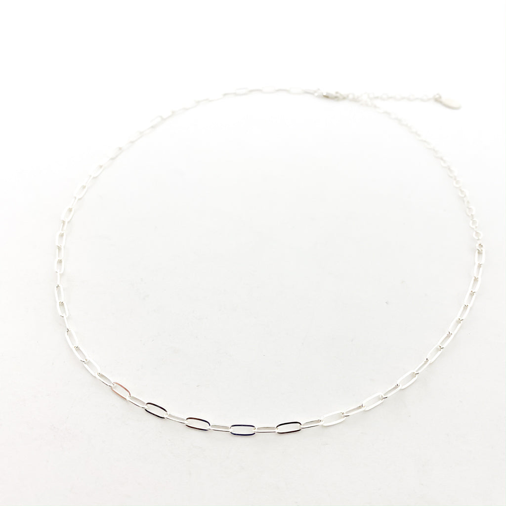 Sadie Oval Chain Necklace - MTT Collective