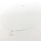 Amara Open Hanging Heart Necklace