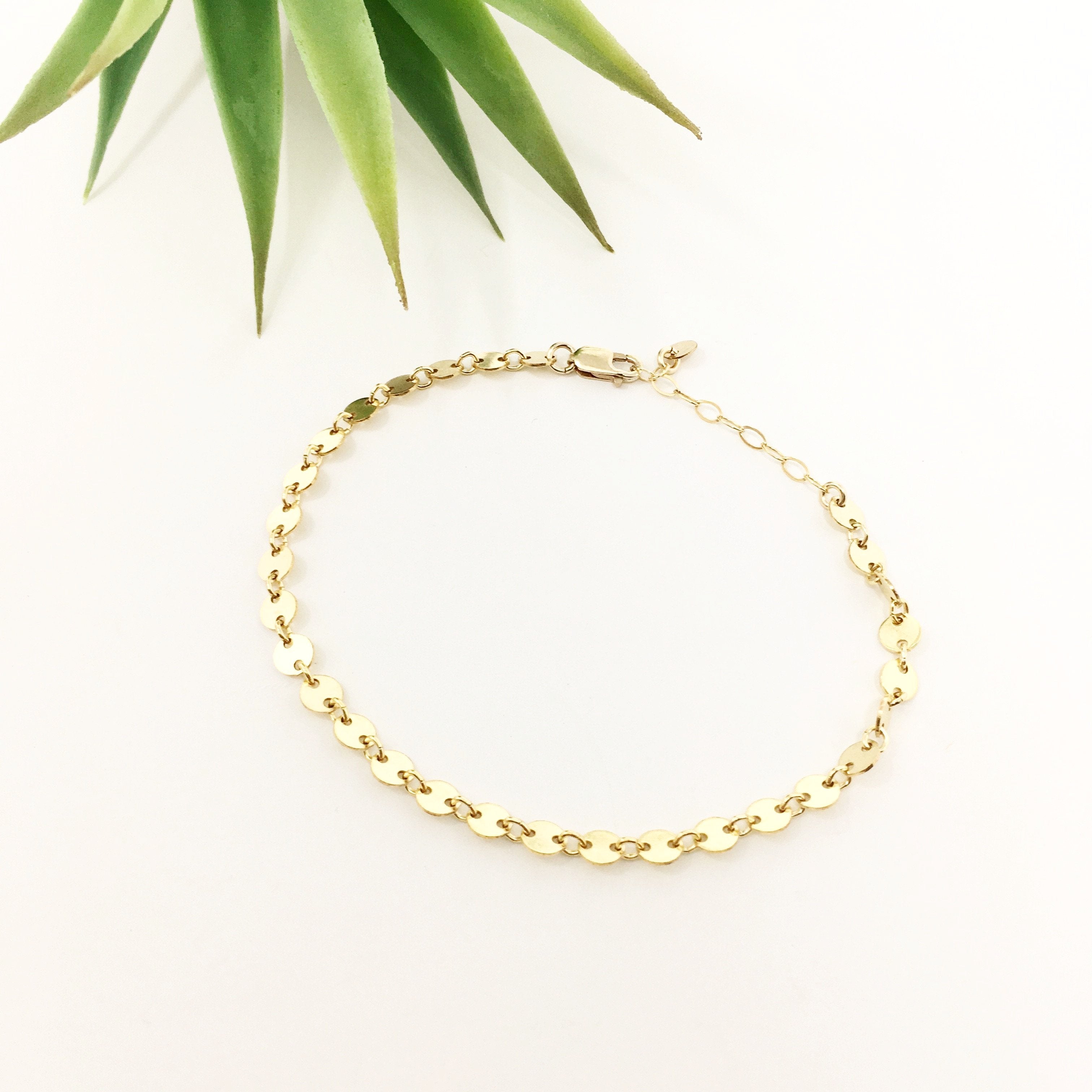 Luna Disc Chain Bracelet - MTT Collective