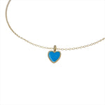 Alexa Large Heart Necklace | Gold - MTT Collective