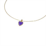 Alexa Large Heart Necklace | Gold - MTT Collective