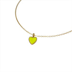 Alexa Large Heart Necklace | Gold - MTT Collective