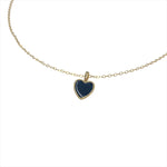 Alexa Large Heart Necklace | Gold - MTT Collective